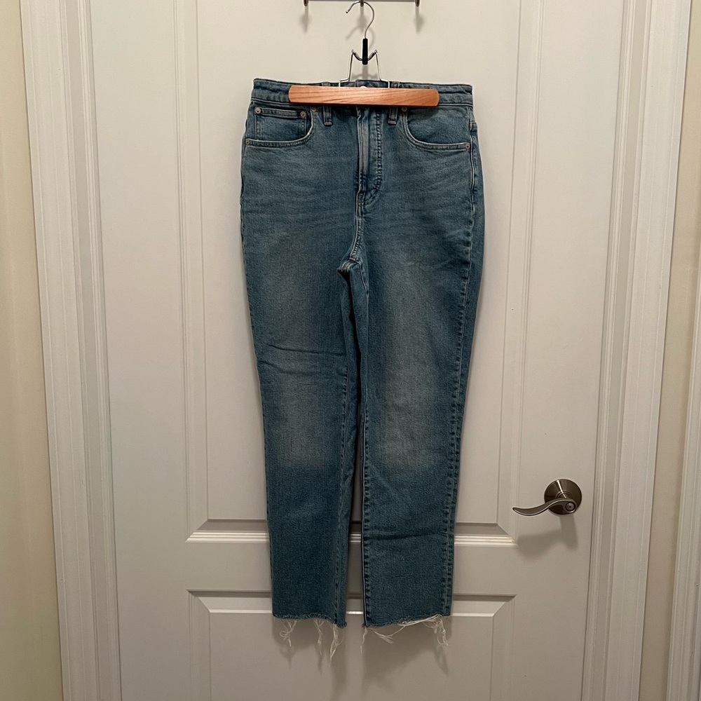 Madewell The Curvy Perfect Vintage Jean in Ellicott Wash, Size 27